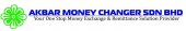 Akbar Money Changer, Medan Niaga business logo picture