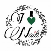 I ️ Love Nail business logo picture