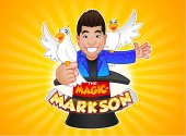 Magic Of Markson illusions business logo picture