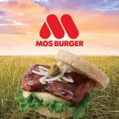 Mos Burger business logo picture