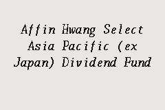 Affin Hwang Select Asia Pacific Ex Japan Dividend Fund Dividend Fund