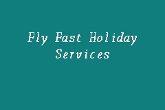 Fly Fast Holiday Services business logo picture