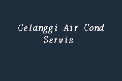 Gelanggi Air Cond Servis Car Air Cond Specialist In Jerantut