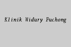 Klinik Widury Puchong, Klinik in Puchong