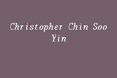 Christopher Chin Soo Yin, Peguam in Kota Kinabalu