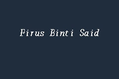 Firus Binti Said, Lawyer in Batu Pahat