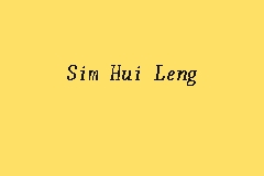 Sim Hui Leng Lawyer In Jalan Kelang Lama