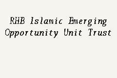 Bond fund islamic rhb RHB Islamic