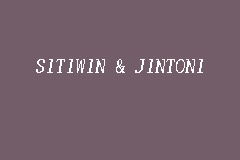 Sitiwin Jintoni Law Firm In Kota Kinabalu