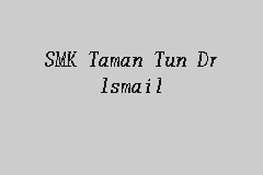 SMK Taman Tun Dr Ismail, Sekolah Menengah in Taman Tun Dr ...